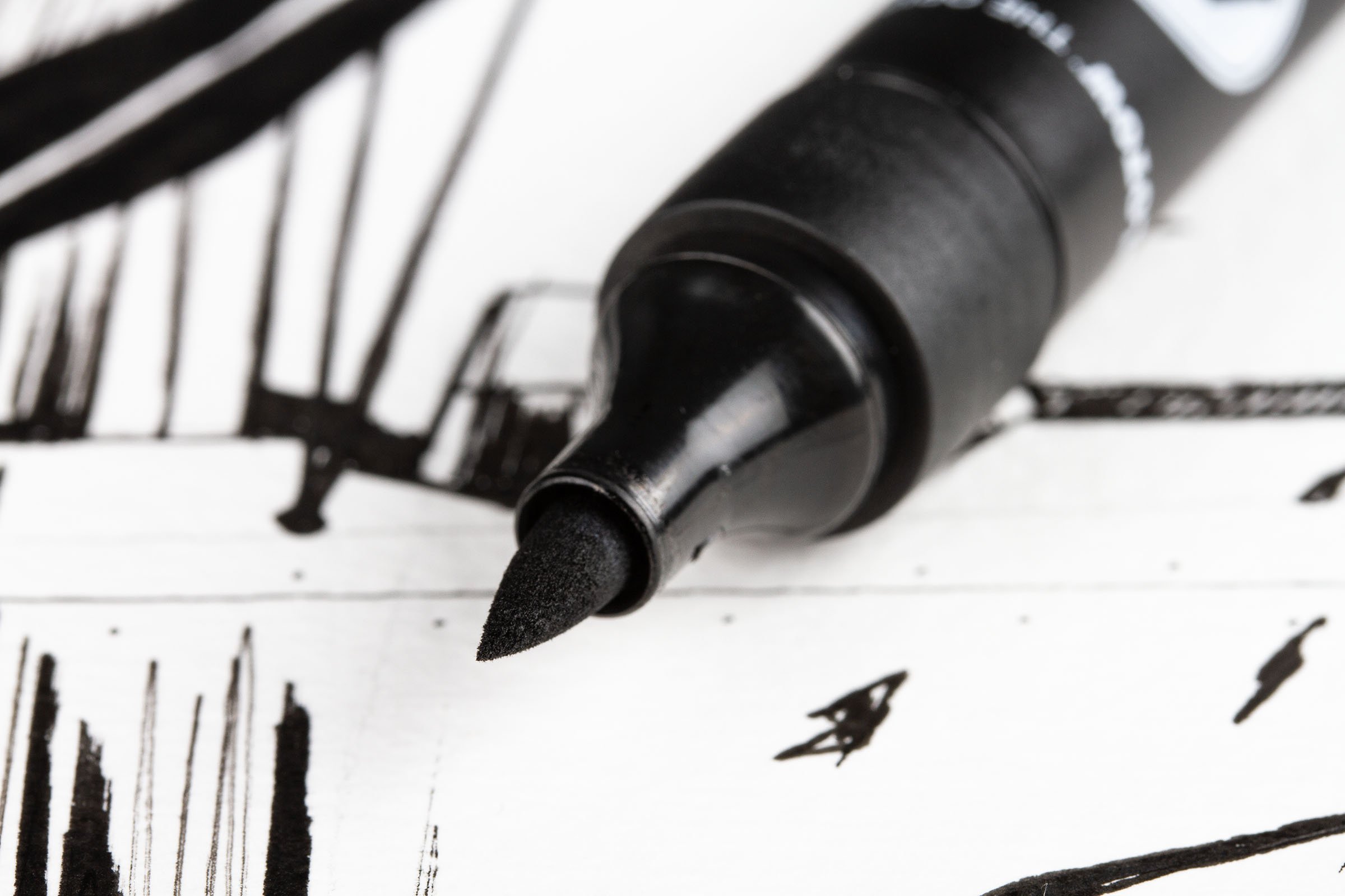 Molotow Blackliner Ink Refill, Black, Permanent Archival Ink, Quick Dry, Fade Resistant, 30ml Bottle, 1 Each (693.640) - Image 4