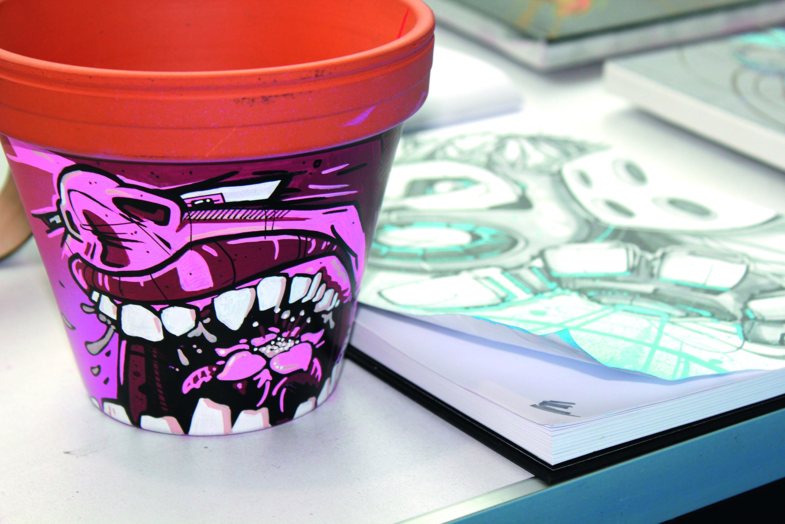 MOLOTOW ONE4ALL Acrylic Paint Marker, 4mm, True Blue, 1 Each (227.206) - Image 6